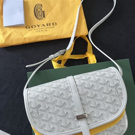 sacoche goyard blanche homme|maison Goyard sac.